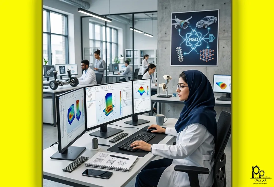 بازار کار شبیه‌سازی پیشرفته مواد در بخش تحقیق و توسعه (R&D) در ایران و جهان